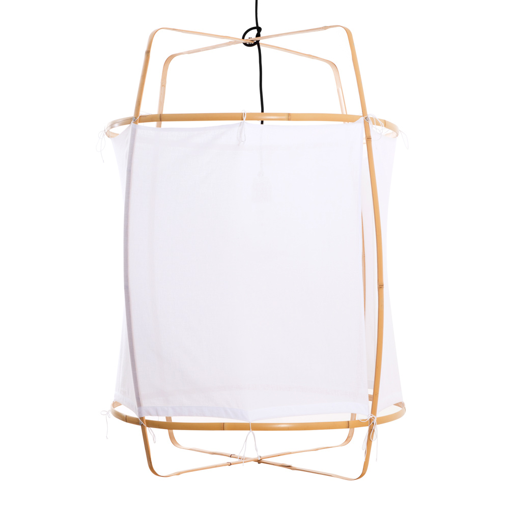 The Z2 Blond Cotton Cover Pendant by Ay Illuminate