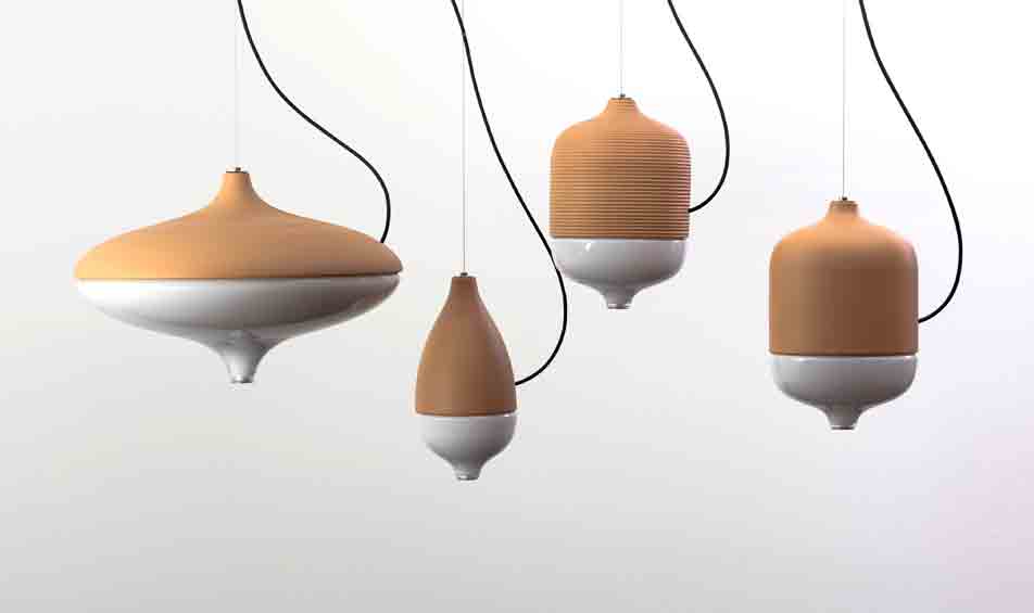 The T-Cotta 4 Pendant by Hind Rabii