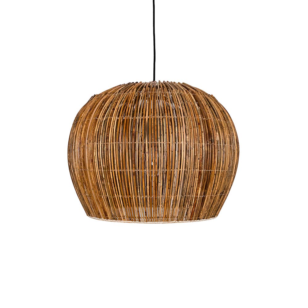 The Rattan Bell Small Pendant by Ay Illuminate