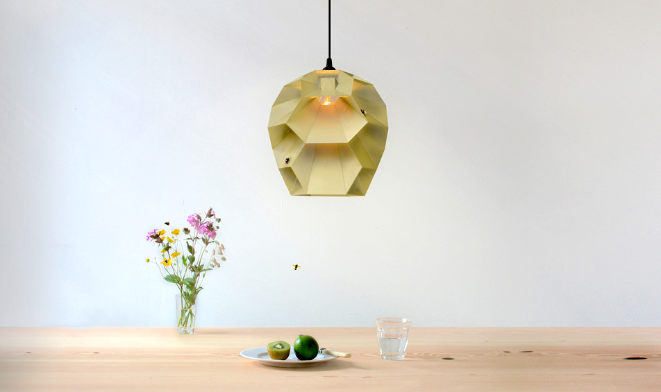 The Beehive 25 Pendant by By Marc de Groot