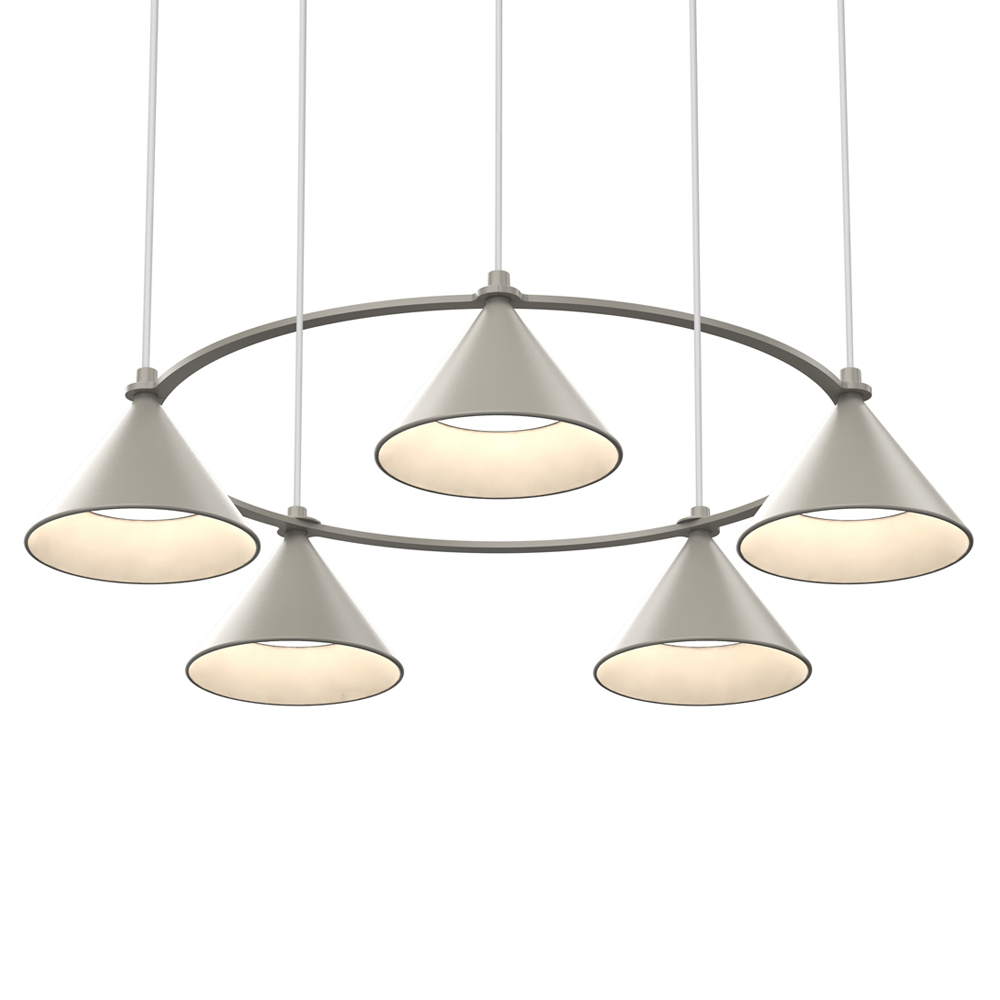 The Lumo 5-Light Circle Pendant by Zero Interior